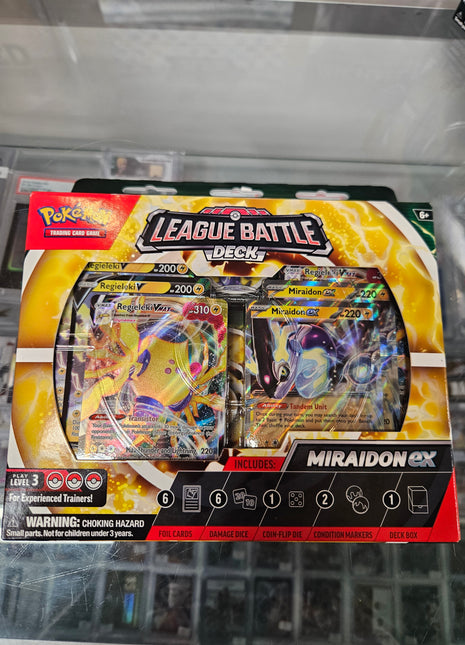 Pokemon Miraidon Ex League Battle Deck