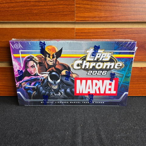 MCU 2026 Topps Chrome Marvel Hobby Box