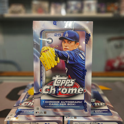 MLB 2025 Topps Chrome Baseball Hobby Box