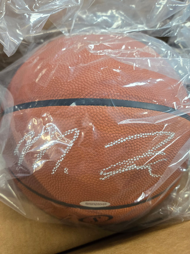 MEM Markelle Fultz Signed Basketball UDA BAM103349