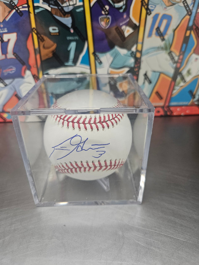 MEM Scooter Gennett Signed Baseball