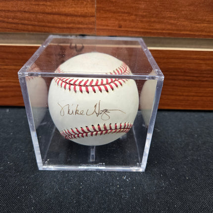 MEM Mike Hegan Signed Baseball