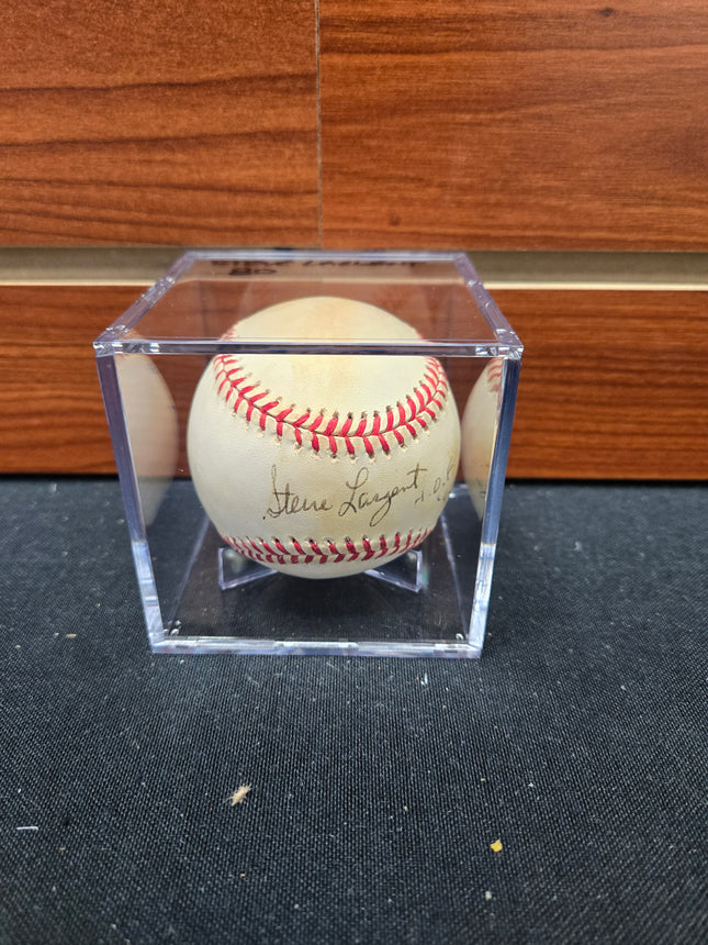 MEM Steve Largent Signed Baseball