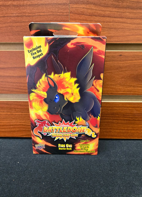 Neopets Battledome Fire Uni Starter Deck