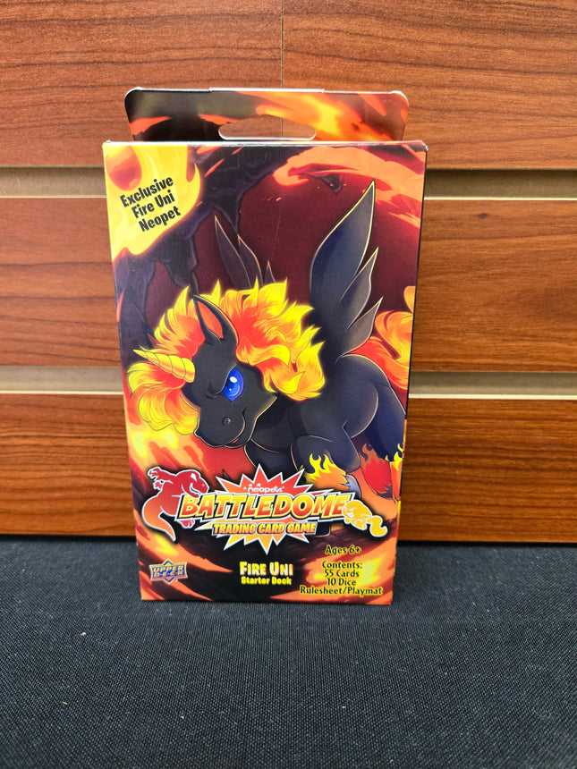 Neopets Battledome Fire Uni Starter Deck