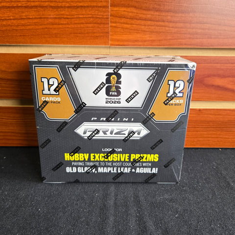 SOCCER 2026 Panini Prizm Fifa World Cup Soccer Hobby Box