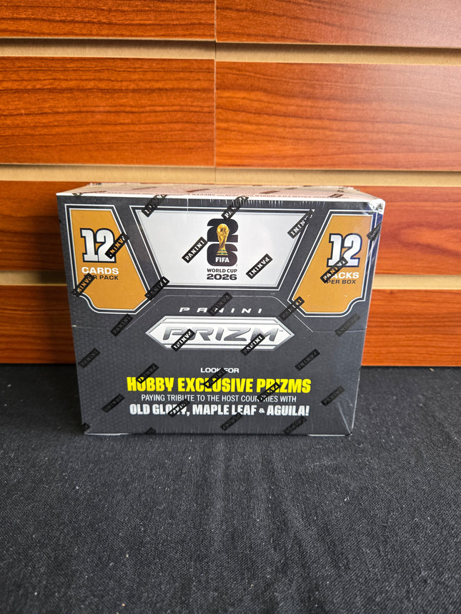 SOCCER 2026 Panini Prizm Fifa World Cup Soccer Hobby Box