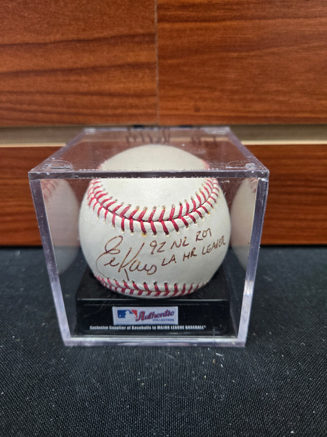MEM Eric Karros Signed Baseball