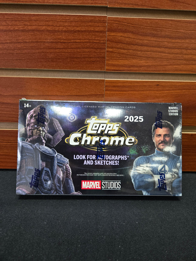 MCU 2025 Topps Chrome Marvel Studios Hobby Box