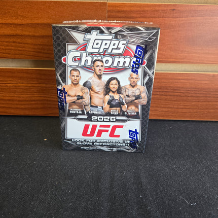 UFC 2026 Topps Chrome UFC Value Box