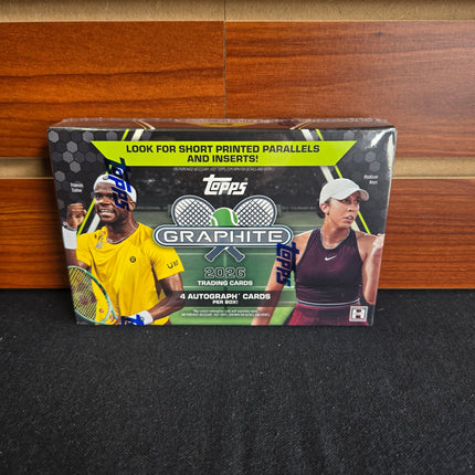 Tennis 2026 Topps Graphite Tennis Hobby Box