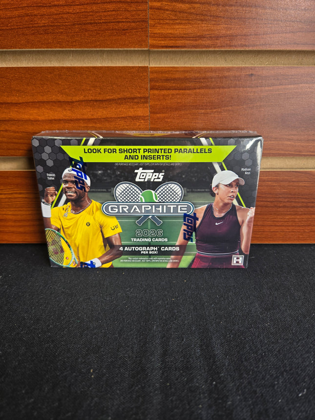 Tennis 2026 Topps Graphite Tennis Hobby Box