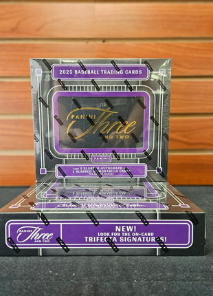 MLB 2025 Panini Three and Two Baseball Box