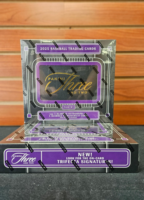 MLB 2025 Panini Three and Two Baseball Box