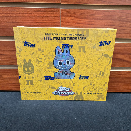 NSP 2025 Topps Chrome Labubu The Monsters Box