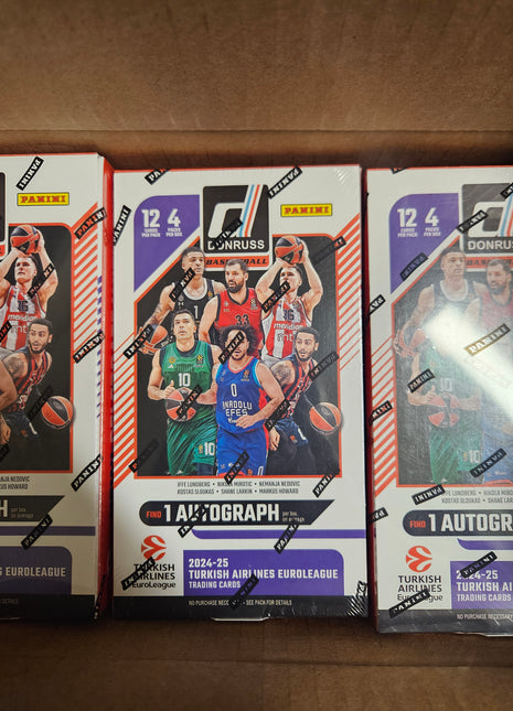 2024-25 Panini Donruss Euroleague Basketball Box