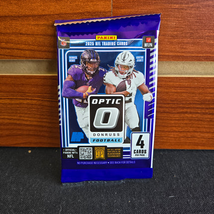 NFL 2025 Panini Donruss Optic Football Hobby PACK