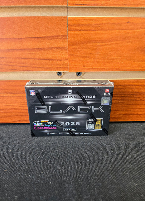 NFL 2025 Panini Black Football Hobby Box