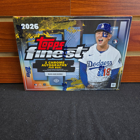 MLB 2026 Topps Finest Baseball Hobby Box