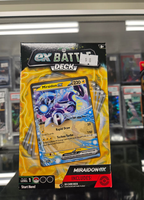 Pokemon Miraidon Ex Battle deck