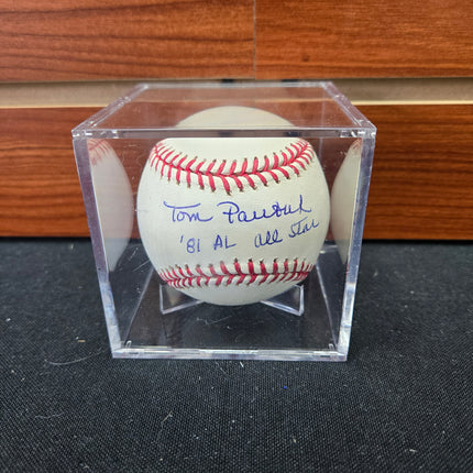 MEM Tom Paciorek Signed Baseball
