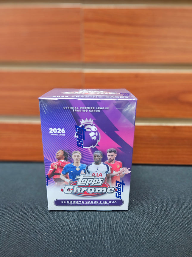 Soccer 2025-26 Topps Chrome EPL Value Box
