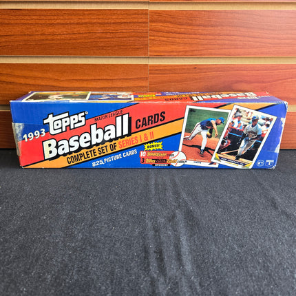MLB 1993 Topps Baseball Complete Set