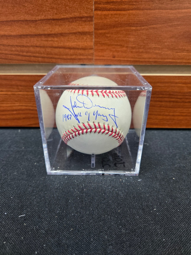 MEM John Denny Signed Baseball