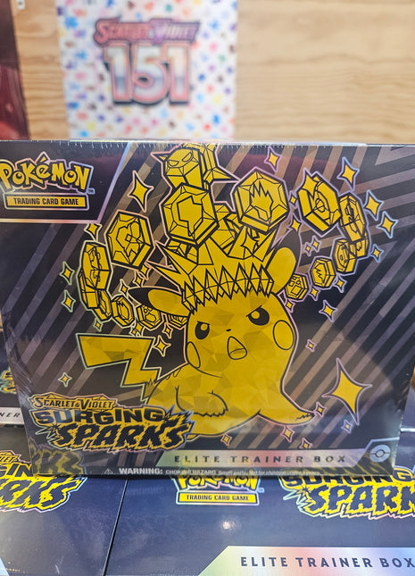Pokemon Surging Sparks ETB Elite Trainer Box