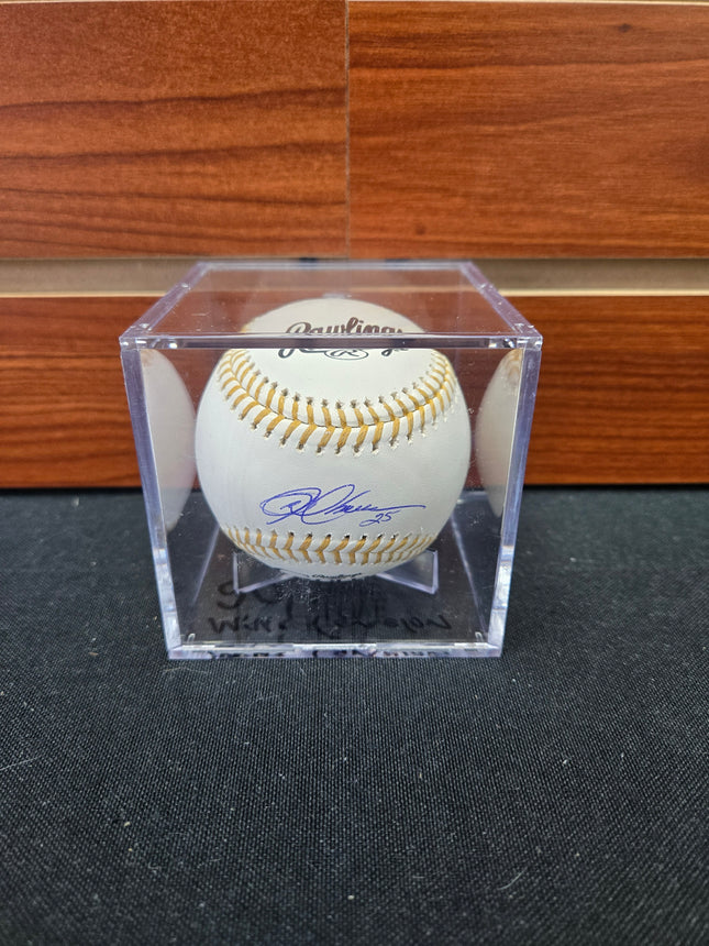MEM Mike Cameron Signed Baseball