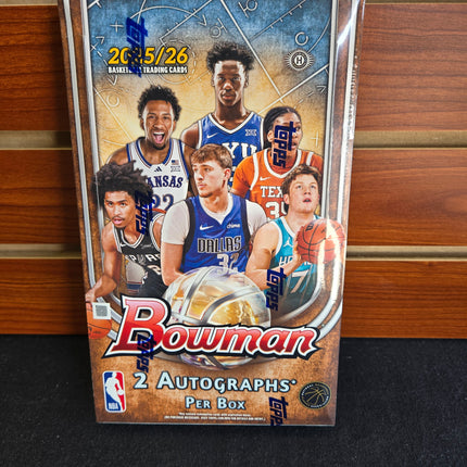 NBA 2025-26 Bowman Basketball Hobby Box