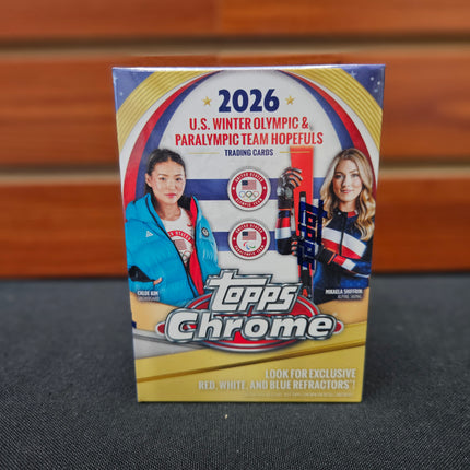Multi 2026 Topps Chrome US Winter Olympics & Paralympic Hopefuls Value Box