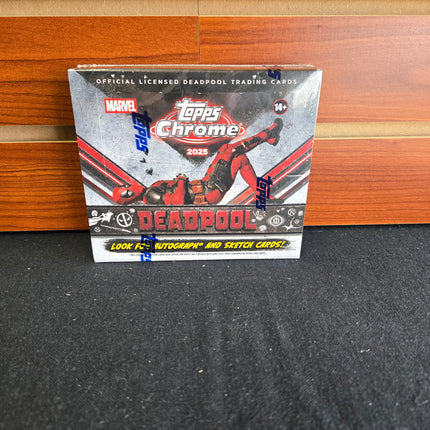 MCU 2025 Topps Chrome Marvel Deadpool Hobby Box