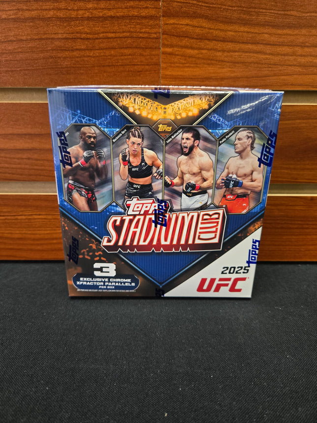 UFC 2025 Topps UFC Stadium Club Mega Box