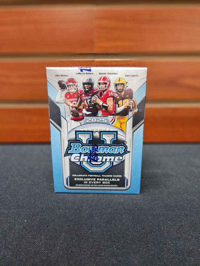 NCAAF 2025 Bowman Chrome University Football Value Box