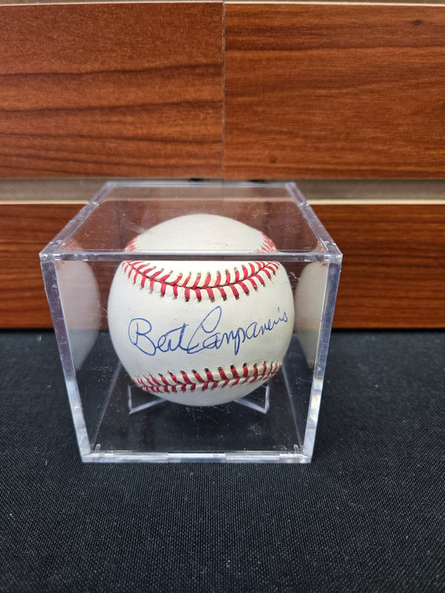 MEM Bert Campanaris Signed Baseball