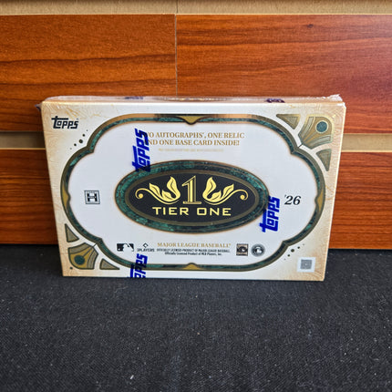 MLB 2026 Topps Tier One Baseball Hobby Box