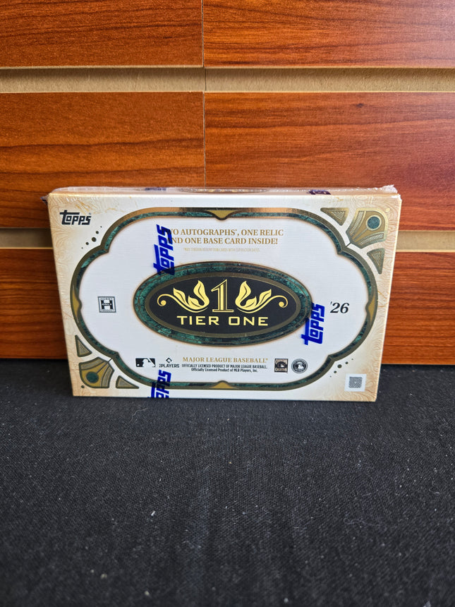 MLB 2026 Topps Tier One Baseball Hobby Box