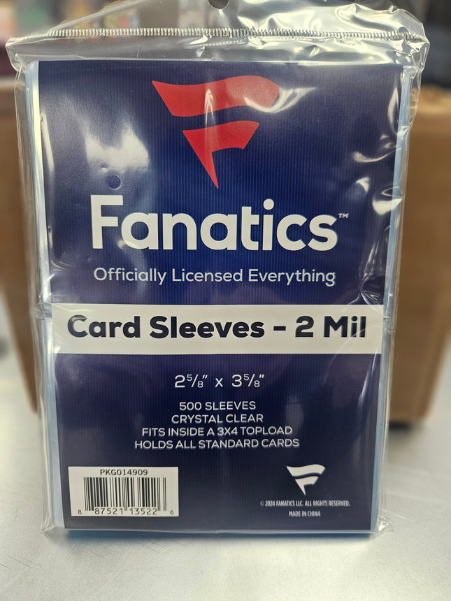 Fanatics Collectibles Card Sleeves 500 ct