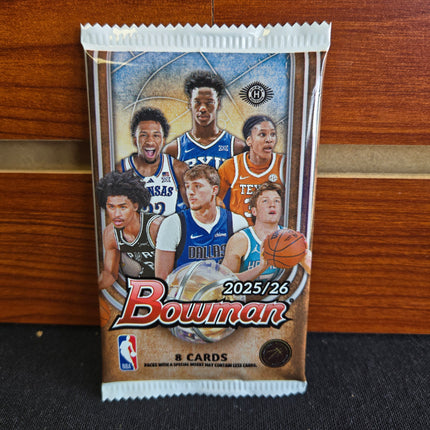 NBA 2025-26 Bowman Basketball Hobby PACK