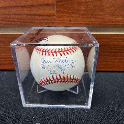 MEM Jim Longborg Signed Baseball