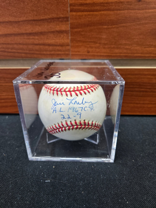 MEM Jim Longborg Signed Baseball