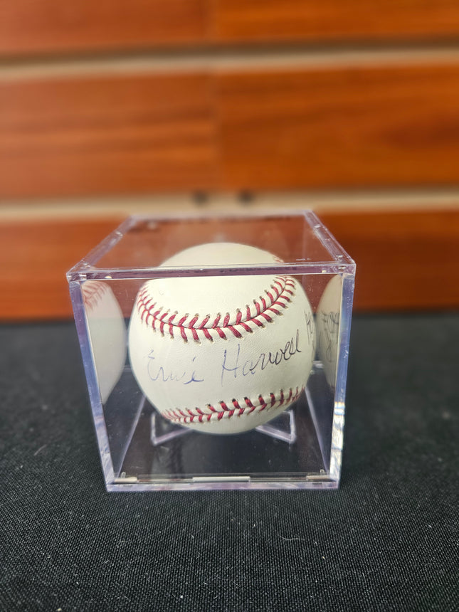 MEM Ernie Harwell Signed Baseball