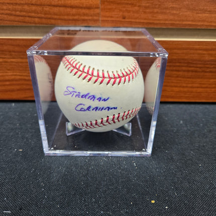 MEM Stedman Graham Signed Baseball