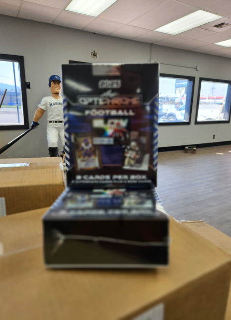 NFL 2025 Leaf Optichrome Football Hobby Box