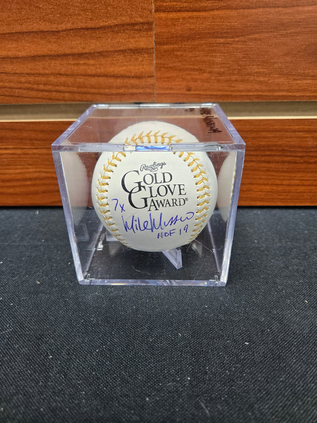 MEM Mike Mussina Signed Baseball