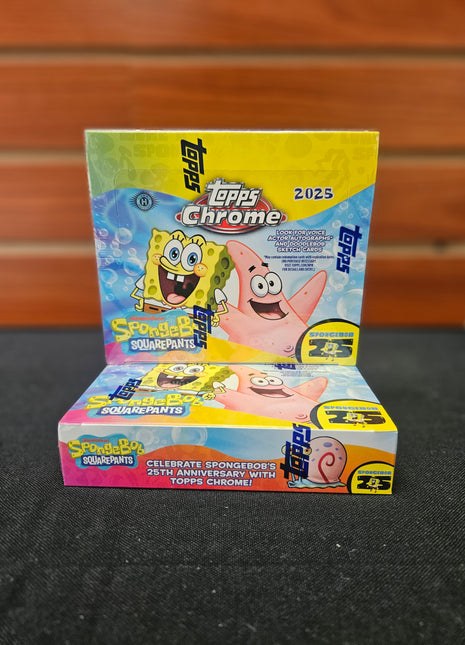 2025 Topps Chrome SpongeBob Hobby Box