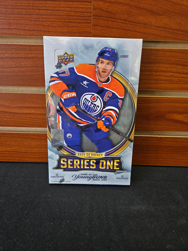 NHL 2025-26 Upper Deck Series 1 Hobby Box