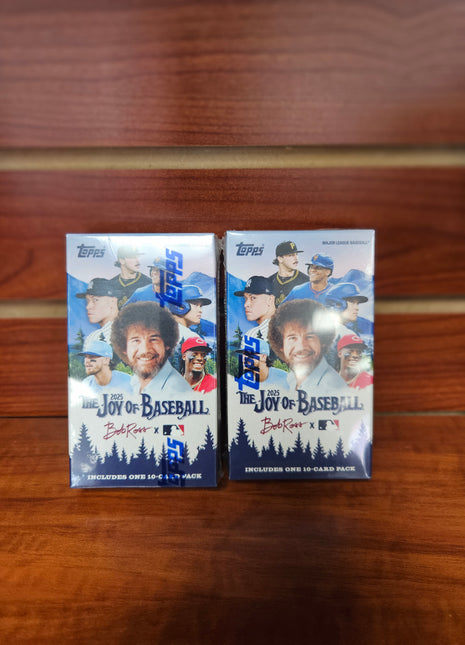 MLB 2025 Topps The Joy of Baseball Bob Ross Box