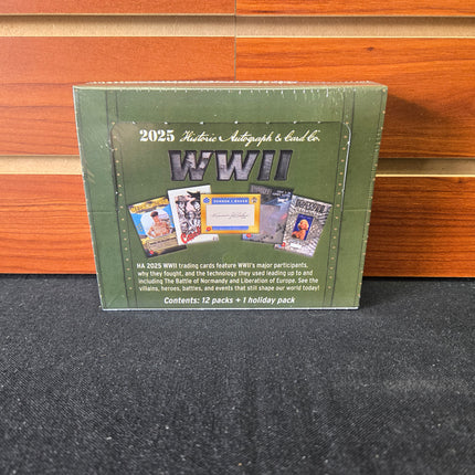 NSP 2025 Historic Autograph WWII Trading Card Box